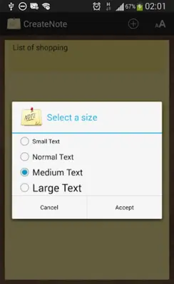 CreateNote android App screenshot 6